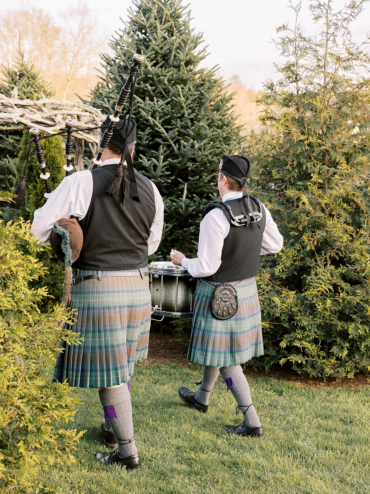 Bagpipe players | Photo by Diane Sotero 