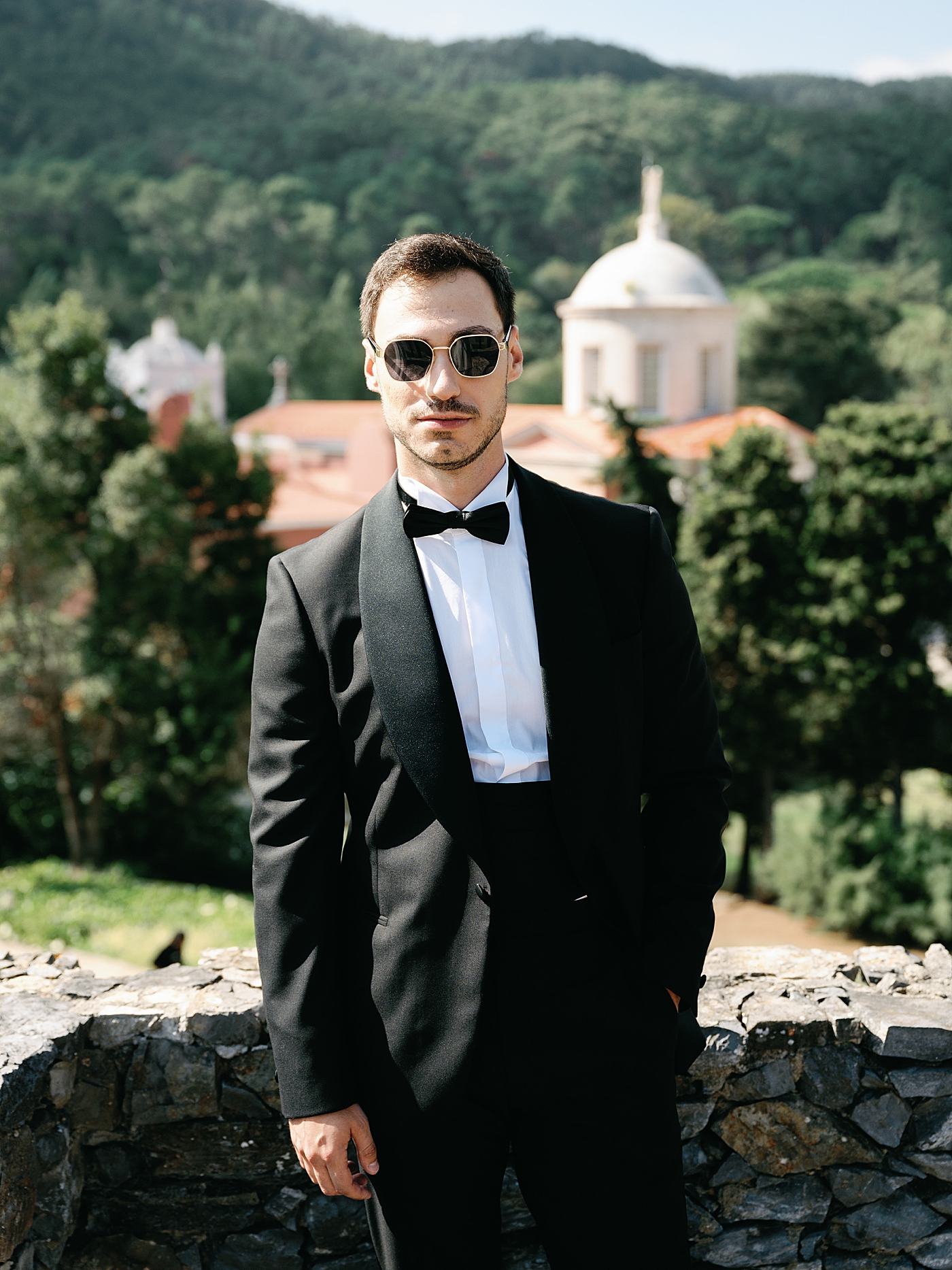 during their Ritz-Carlton Wedding in Portugal | Image by Diane Sotero 