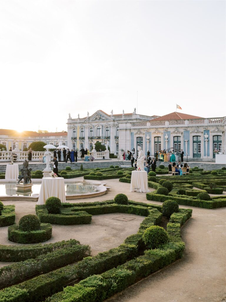 Wedding at Palacio de Queluz. Best Wedding Venues in Portugal